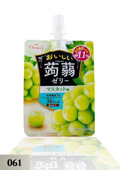 Oishii Konjac Jelly Muscat Flavor ( 061 ) ဂျပန်ဂျယ်လီ