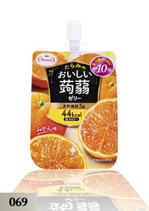 Oishii Konjac Jelly Orange Flavor (069) ဂျပန်ဂျယ်လီ