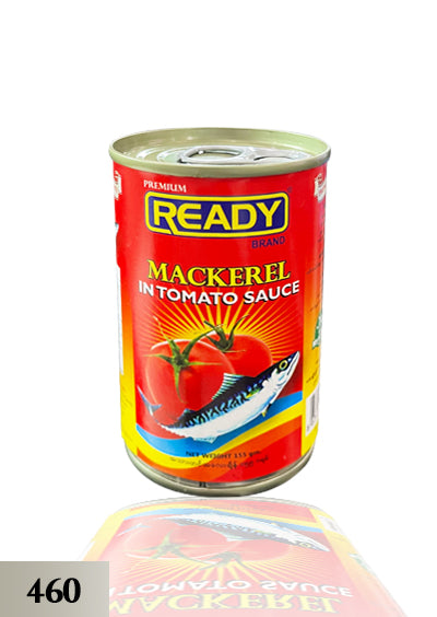 Ready Mackerel In Tomato Sauce 155g ငါးသေတ္တာ (460 )