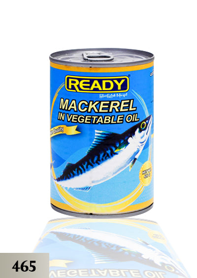 Ready Mackerel In Vegetable Oil 425G ငါးသေတ္တာ ( 465 )