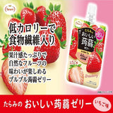 Oishii Konjac Jelly Strawberry Flavor (068) ဂျပန်ဂျယ်လီ ***save 2800ks***
