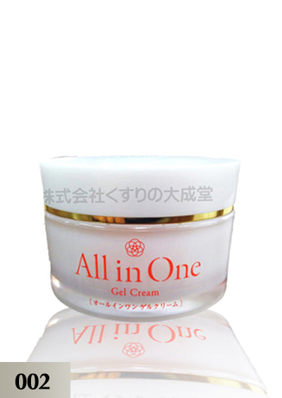 All In One Gel  002  (ဂျပန်နိုင်ငံထုတ် မျက်နှာအသားအရေထိန်း ခရင်မ်)