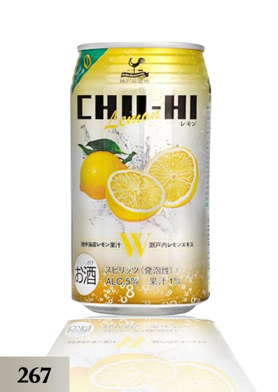 CHU-HI LEMON COCKTAIL 350ml ALC 5% (Sake)(267)*** Save 500ks