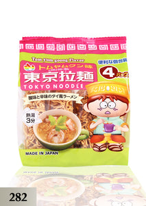 Tokyo Noodle (Tom Yum Goong Flavor) 4ထုပ်ပါဝင်ပါသည် ကလေးငယ်လေးတွေအတွက် ဂျပန်ခေါက်ဆွဲပြုတ် Ramen (282)